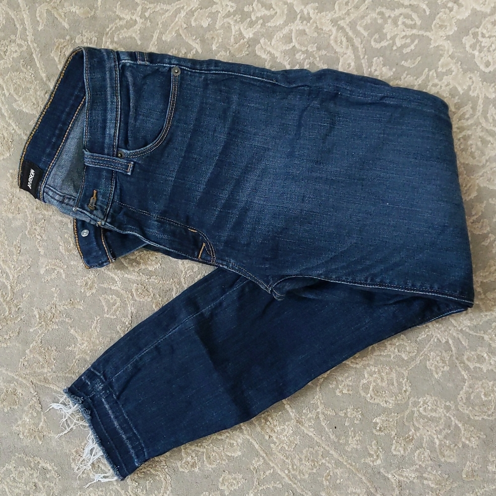 Hudson Natalie Mid-Rise Crop Skinny Jeans